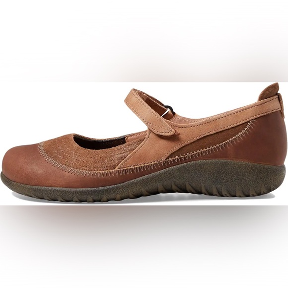 Naot Kirei Mary Jane Brown Leather Shows size 9 - Picture 8 of 16